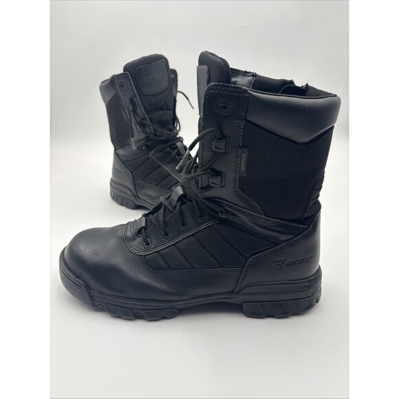 MENS BATES 8" TACTICAL SPORT ZIP COMPOSITE TOE BOOTS E02263 BLACK Sz 13 - Picture 5 of 8